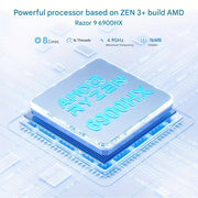 ACEMAGIC Gaming Laptop AMD Ryzen 9-6900HX - Masgenta